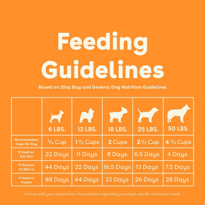 Freeze-Dried Raw Dog Food - Chicken Recipe