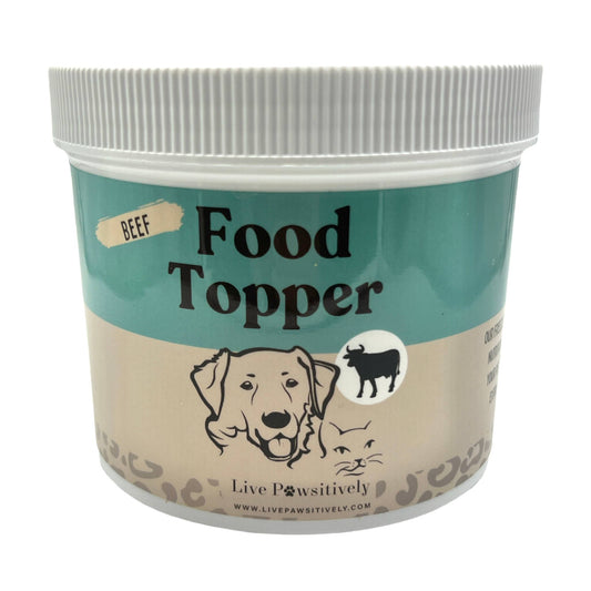 Beef, Chicken, Lamb & Salmon Food topper for dogs and cats