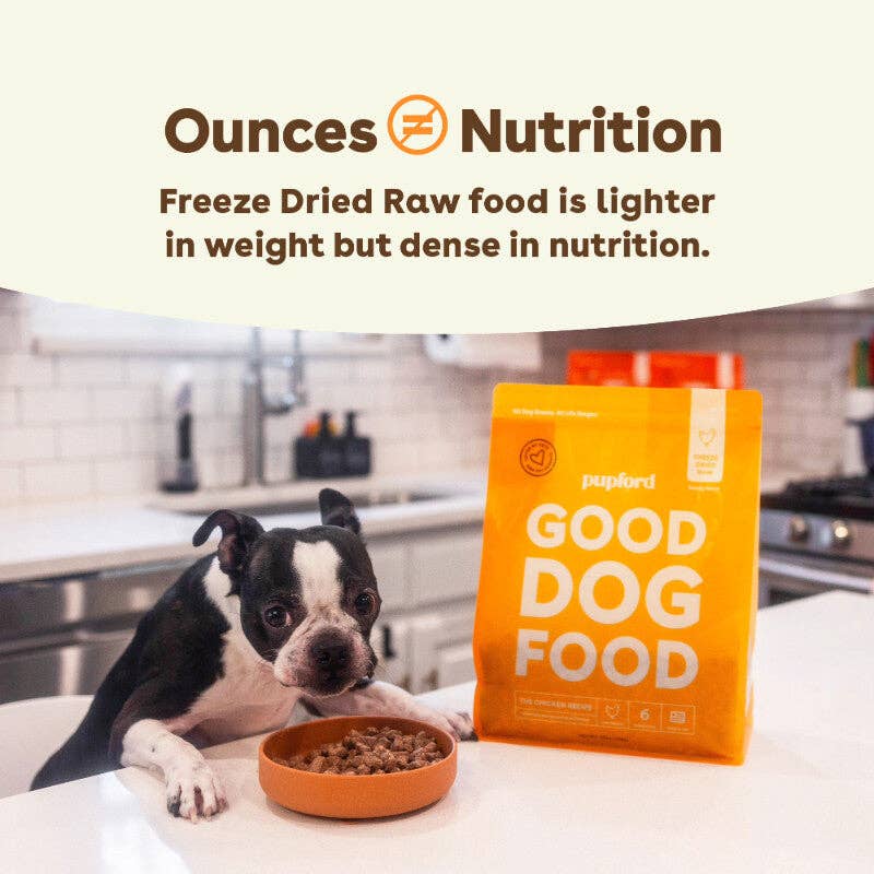 Freeze-Dried Raw Dog Food - Chicken Recipe