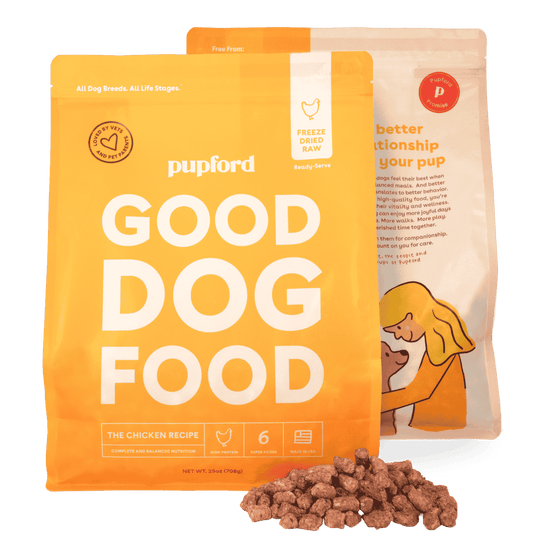 Freeze-Dried Raw Dog Food - Chicken Recipe